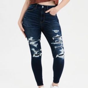 American eagle ripped jeans
